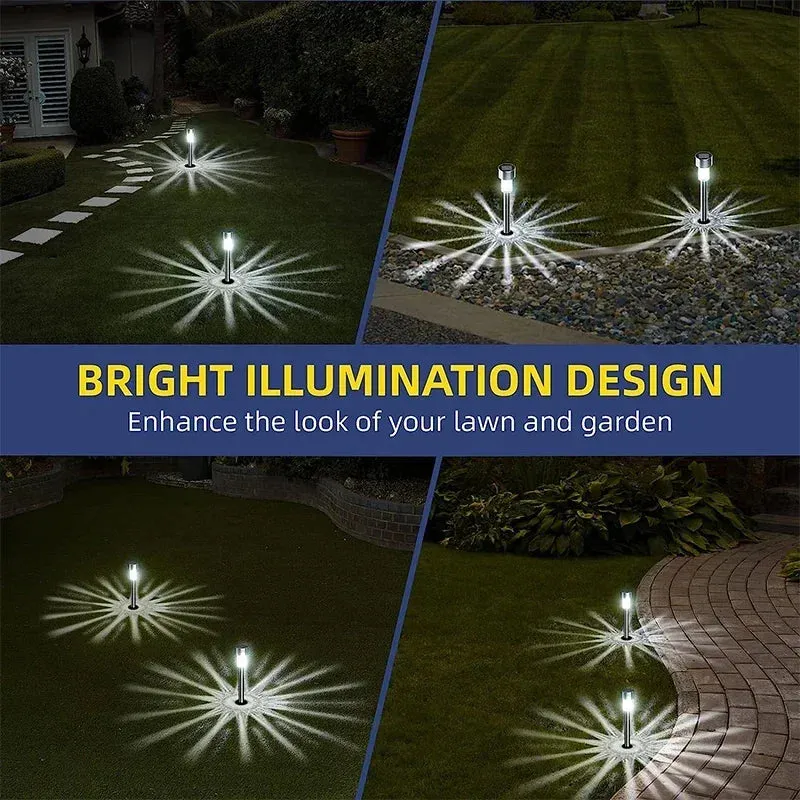 10-Pack Solar Outdoor Lantern Lights Waterproof Pathway Lighting for Garden & Yard Decoration