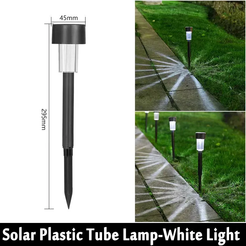 10-Pack Solar Outdoor Lantern Lights Waterproof Pathway Lighting for Garden & Yard Decoration