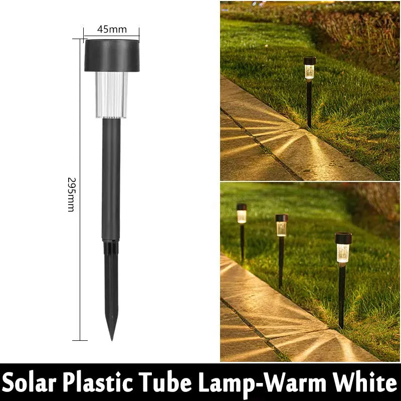 10-Pack Solar Outdoor Lantern Lights Waterproof Pathway Lighting for Garden & Yard Decoration