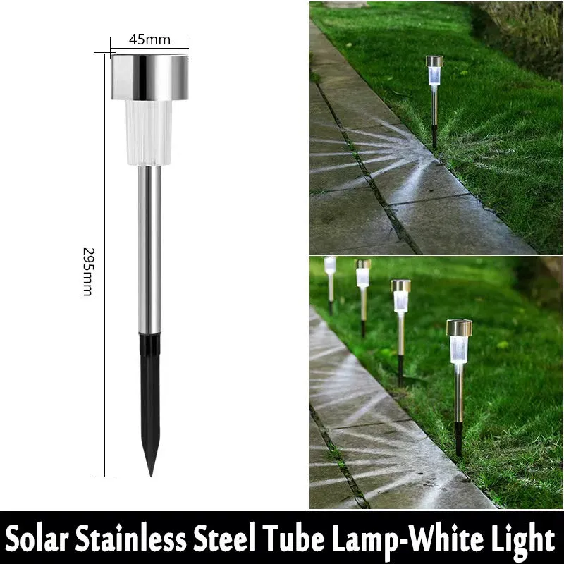10-Pack Solar Outdoor Lantern Lights Waterproof Pathway Lighting for Garden & Yard Decoration