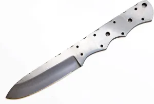 1095 High Carbon Steel Drop Point Knife Blank Blade Hunting Skinning Skinner 1095HC