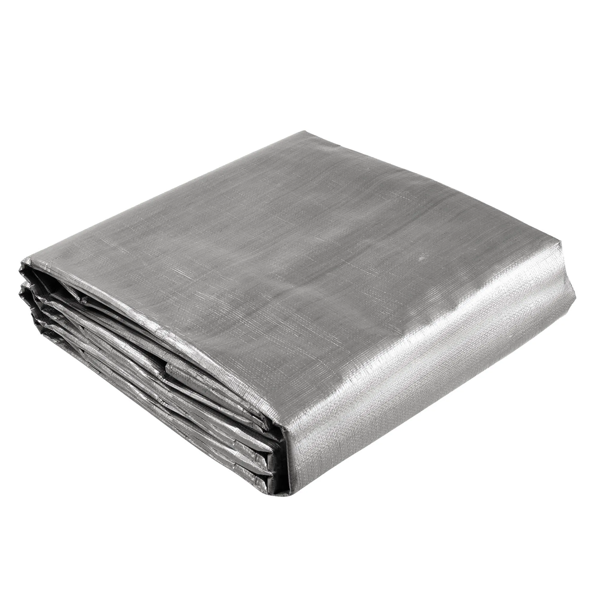 12x24ft Heavy Duty Poly Tarp/ Silver Black