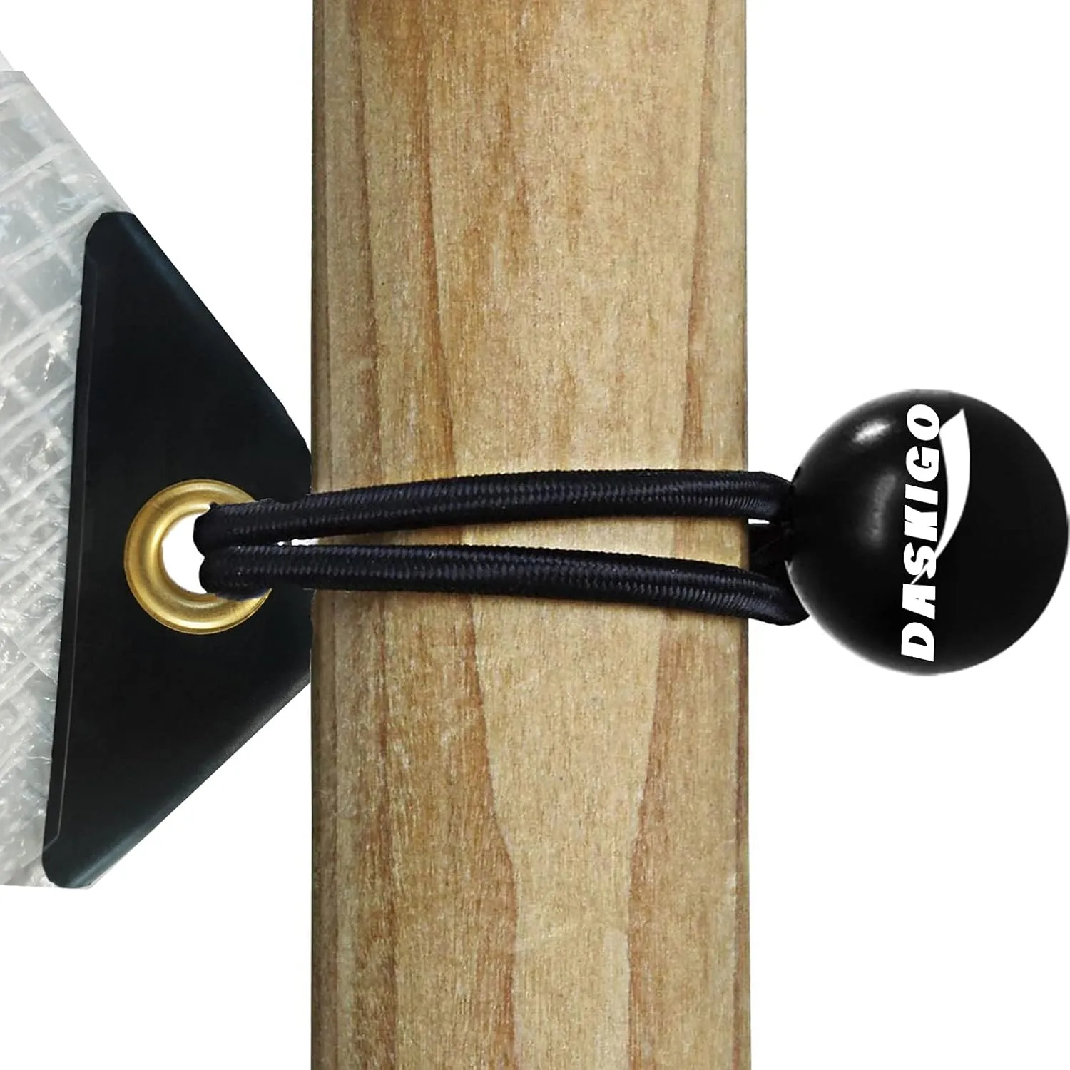 13 x 20Ft Heavy Duty Waterproof Tarps Reinforced Mesh Clear Tarp Cover Sheet & 6 PCS Bungee Balls