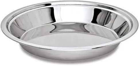 14 Inches Parat Dough Maker Stainless Steel Parant Kitchen untensil Dough Mixer Dough Kneader Silver Colour Pie Pan