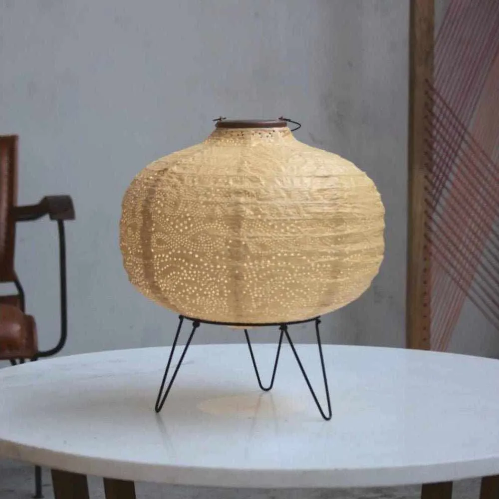 2 Solar Lantern Pumpkins