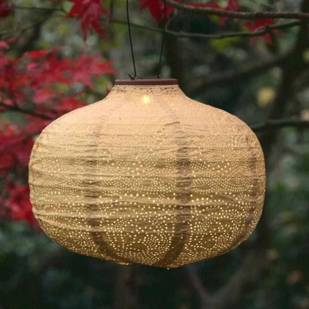 2 Solar Lantern Pumpkins