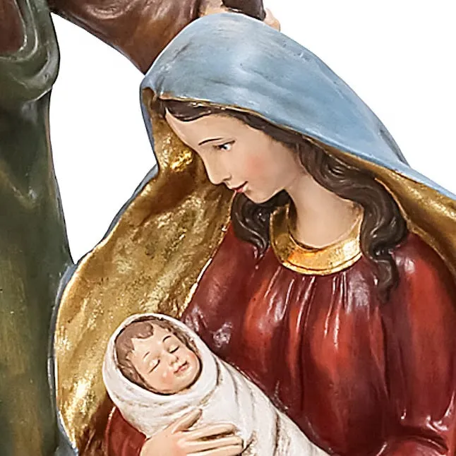 38.5" Battery-Operated Magnesium Nativity Figurine with Timer
