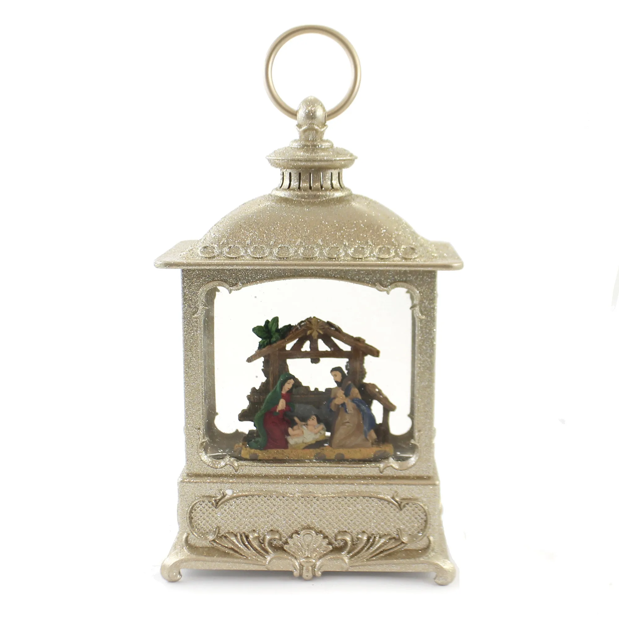 (51580) Nativity Led Water Lantern