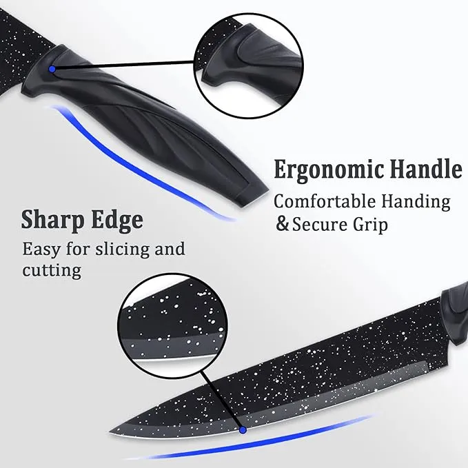 6 Piece SG-9200 Knife Set
