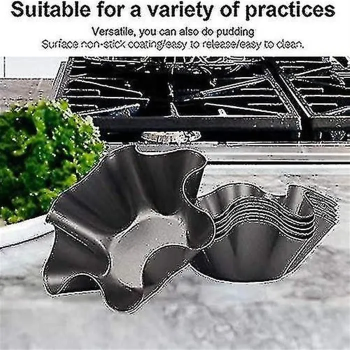 8 Pack Tortilla Bowl Molds Perfect Tortilla Pan Nonstick Taco Shell Torti