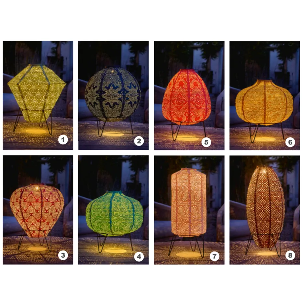 8x Solar Lantern & 12x Dandelion Pack