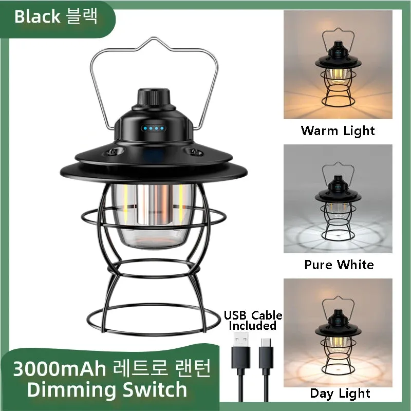Adventure Ready: Solar-Powered LED Lantern with Exotic Design