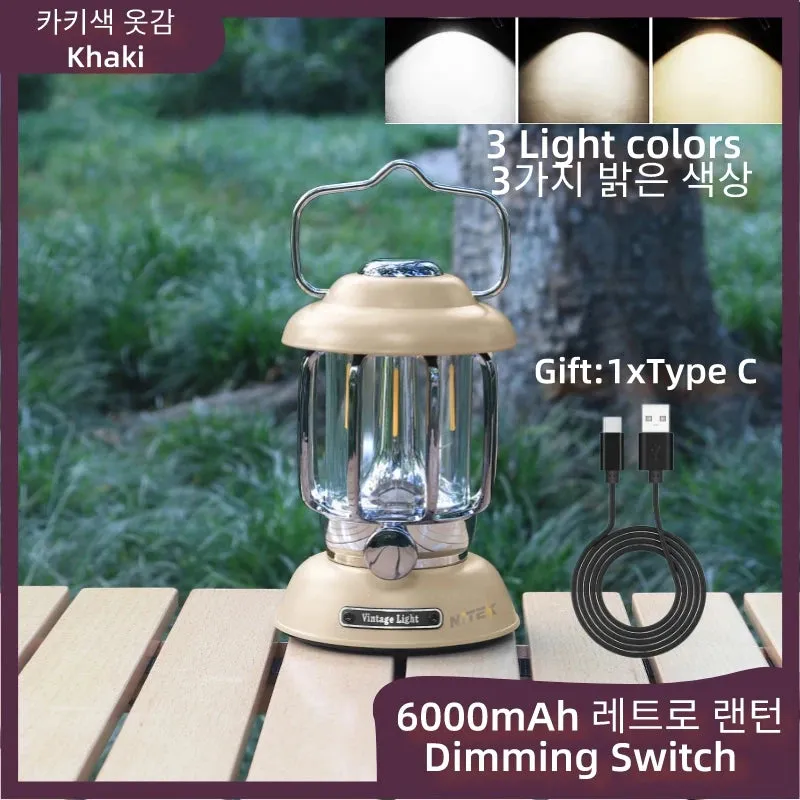 Adventure Ready: Solar-Powered LED Lantern with Exotic Design