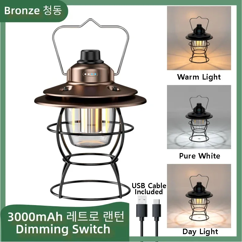 Adventure Ready: Solar-Powered LED Lantern with Exotic Design