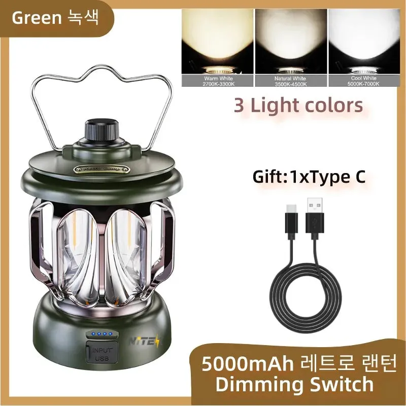 Adventure Ready: Solar-Powered LED Lantern with Exotic Design