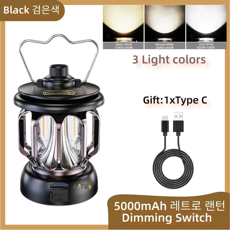Adventure Ready: Solar-Powered LED Lantern with Exotic Design