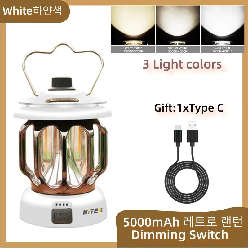 Adventure Ready: Solar-Powered LED Lantern with Exotic Design