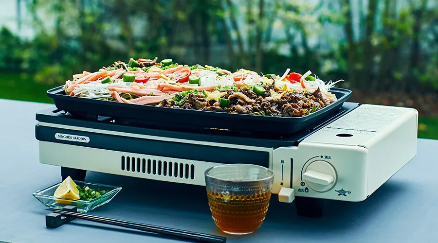 Aladdin Grande Grill Gas Pan White SAG-CP21-W 便攜大平板GAS爐