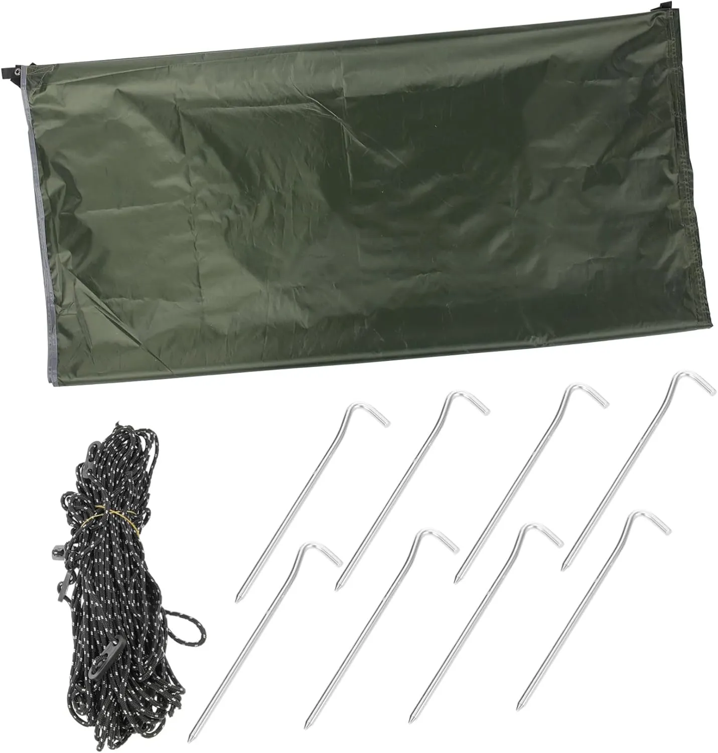 Balacoo High-Density Coated Uv Protection Fabric Waterproof Awning Shade Tarp Tent Outdoor Tent Camping Picnic Mat