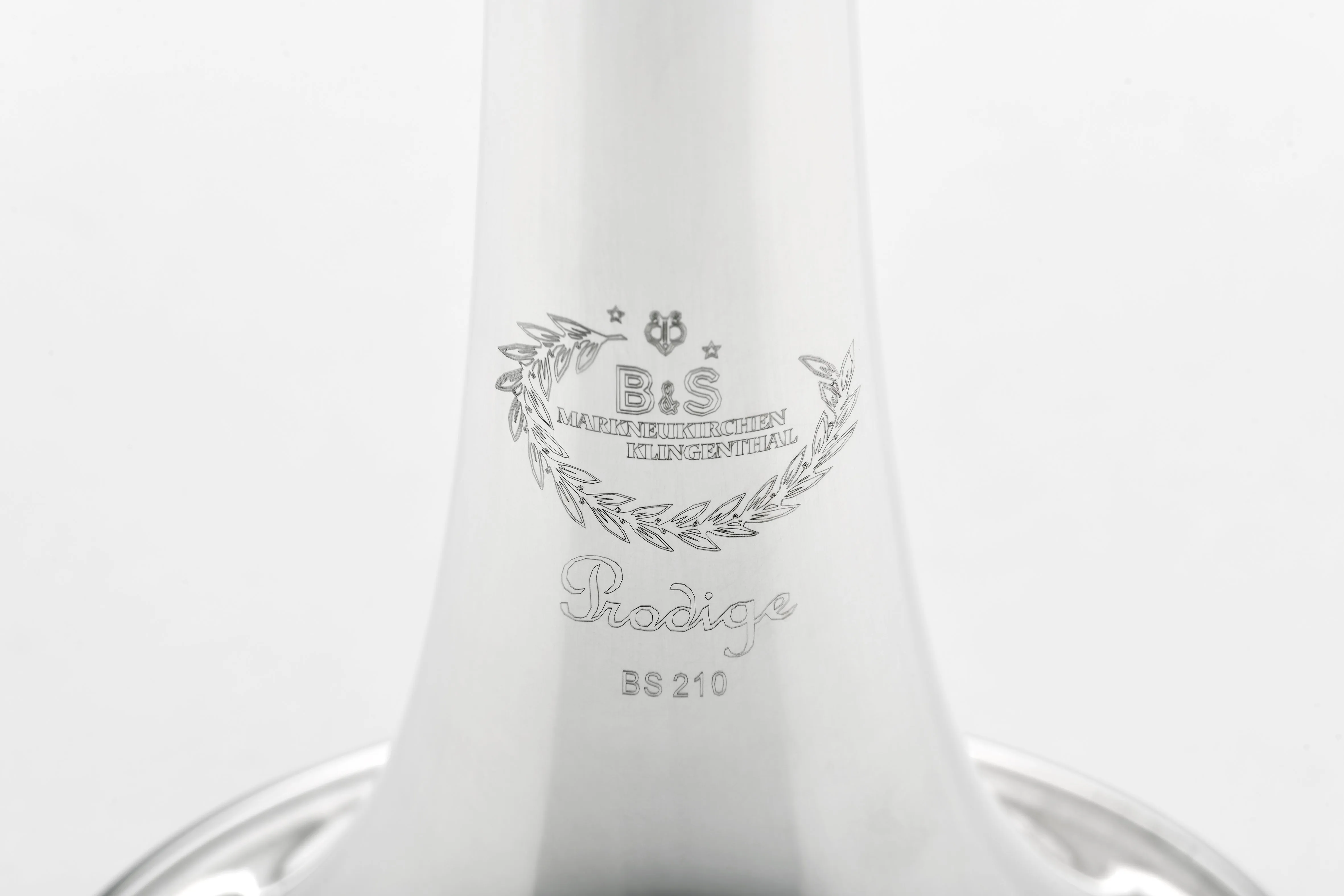 B&S Prodige BS210LR-2-0 Trumpet Reverse Leadpipe - Silver Plate - Pre Order August Delivery