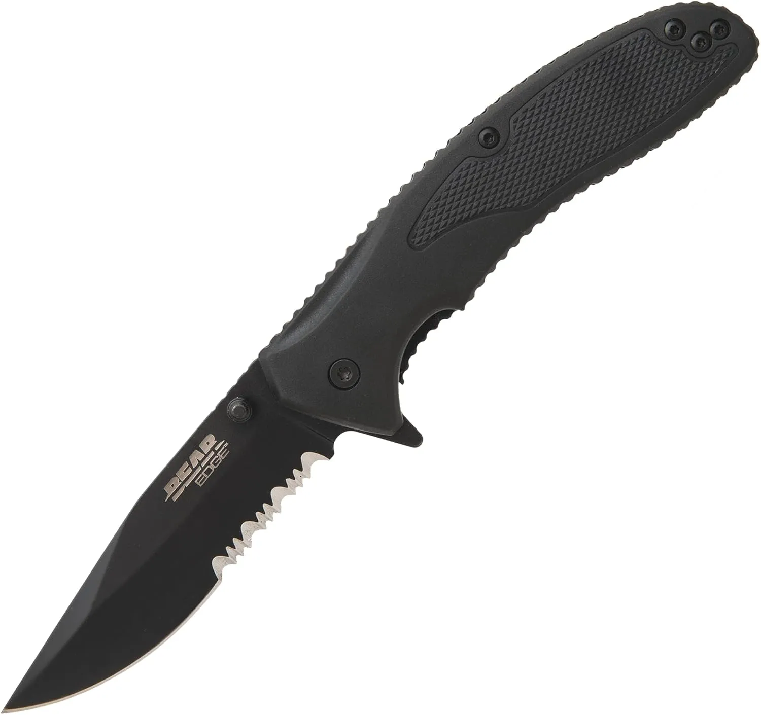 BEAR EDGE - MANUAL - 27/8 - Clip Point - 440 Stainless Steel - Zytel - Assisted Open - 61130