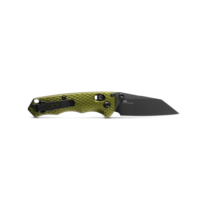 Benchmade 290BK-2 Full Immunity Black CPM-M4 Woodland Green Handle 2.49'' Plain Edge Pocket Knife