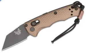 Benchmade 2950BK-1 Auto Immunity™ | Flat Dark Earth Aluminum | Wharncliffe