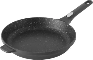 Berghoff GEM Non-Stick Cast Aluminum Frying Pan 11" 2.5 qt. Stay-Cool Detachable Handle Ferno-Green PFOA-Free Induction Cooktop Fast Heating Oven Safe