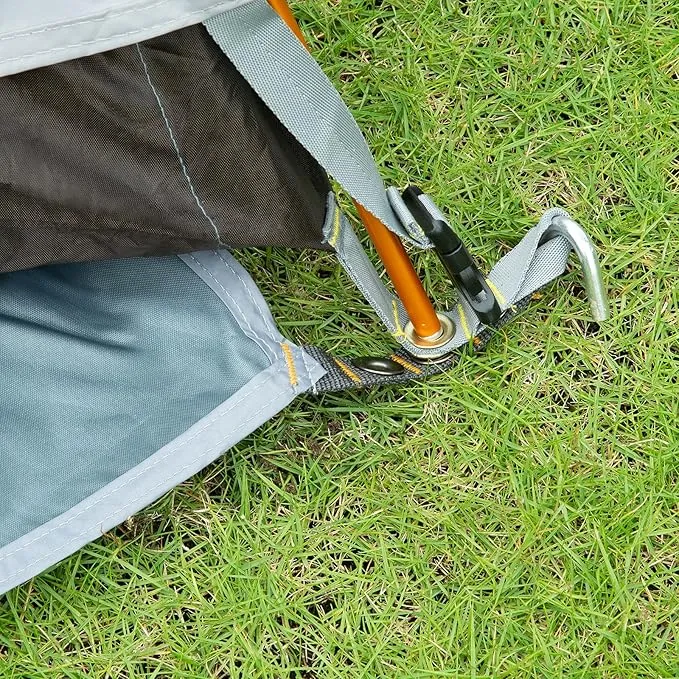 Bessport Tent Footprint for 1-2-3-4 Person Tent Waterproof Camping Tarp with Drawstring Carrying Bag for Picnic, Hiking and Other Outdoor Activities
