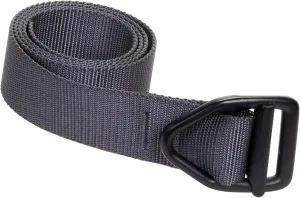 Bison Designs 38mm Wide Light Duty Belt with Black Buckle (Graphite, 38-Inch Maximum Waist/Medium)