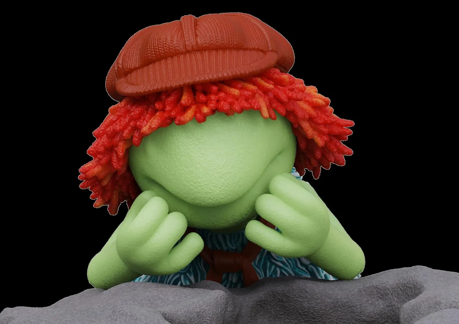 Boss Fight Studio Fraggle Rock Boober Premium Collectible Action Figure - Highly Articulated Collectible and Customizable Figurine with Interchangeable Parts and Accessories - 1:12 Scale
