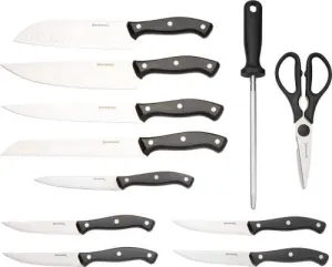 Browning Knife Kitchen Set W/ - Butcher Block*