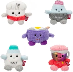 BumBumz Kitchen Plush 5-Pack - Blender Bonnie, Chef Cabel, Pan Pixie, Pepper Phoenix, Salt Samara