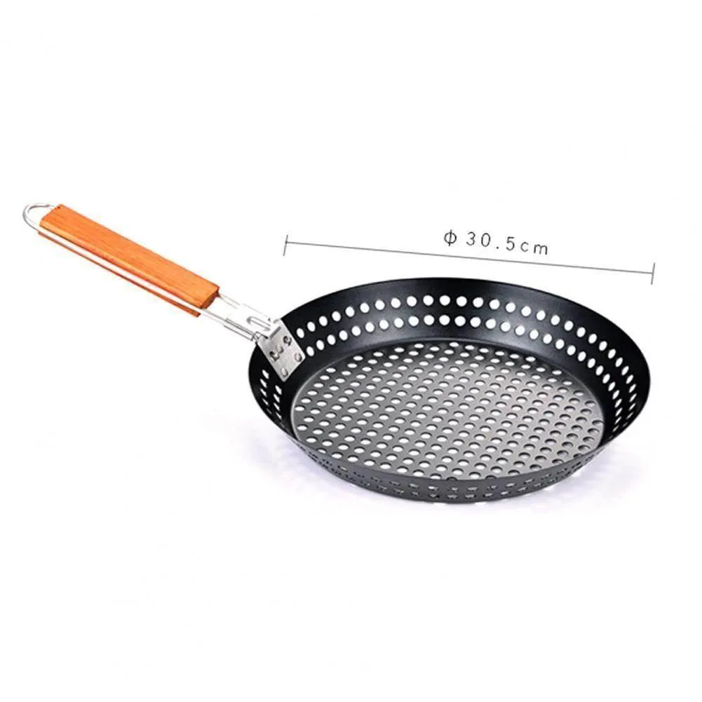 Camping Barbecue Pan - Versatile Multifunctional Outdoor Cooking Tool