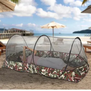 Camping Mosquito Net Tarp Tents Waterproof Travel Folding Portable for Trips Outdoor Garden Single-door Dormitory Anti-mosquito.
