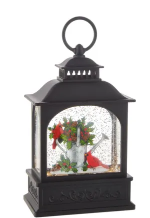 CARDINAL IN THE GARDEN WATER LAMP