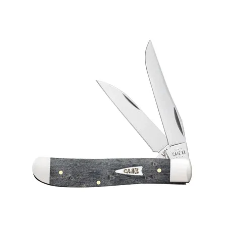 Case Knives Gray Birdseye Maple - Smooth Mini Trapper