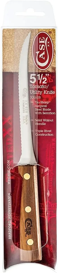 Case XX WR Household Kitchen Knife, Tru-Sharp Stainless Steel Blade, Made In USA