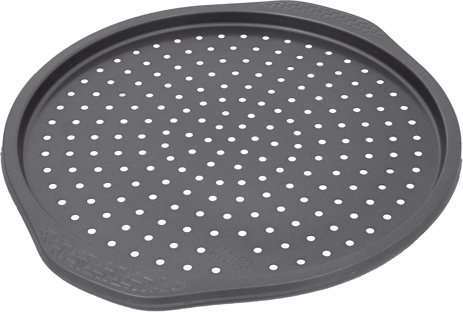 Chicago Metallic Everyday Non-Stick Pizza Crisper. Perfect for making homemade pizza, baking frozen treats reheating meals, and more