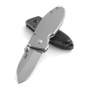 CKRT Squid Folder w/Silver Stonewash Handle-Blade 2.14in