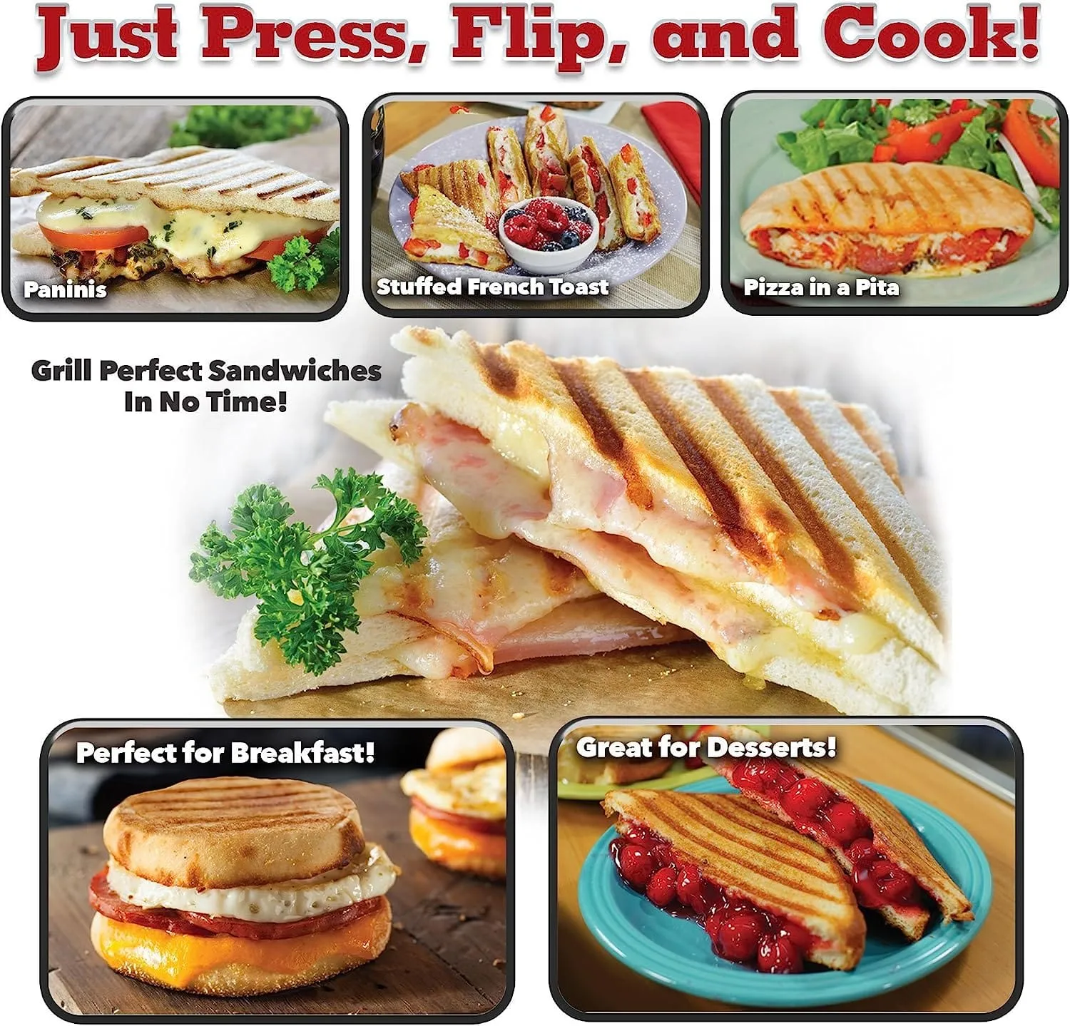 Copper-Infused Sandwich & Panini Press