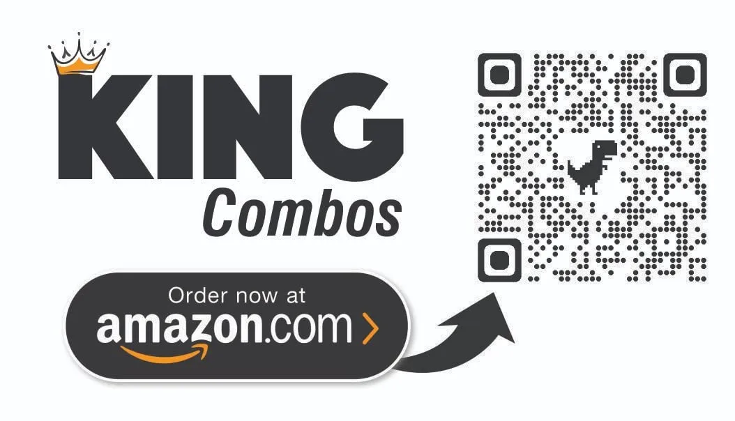 Cornbread flour mixing   King Combo QR code (Vegetarian Stylle (4 count))