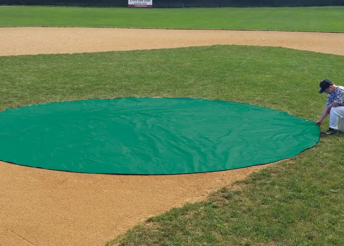 CUSTOM GROMMETED SIZE 18OZ VINYL RAIN SPOT COVERS