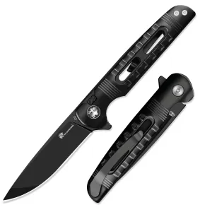DARK MASTER | BUTTON LOCK | D2 | BLACK TITANIUM | ZD-112A