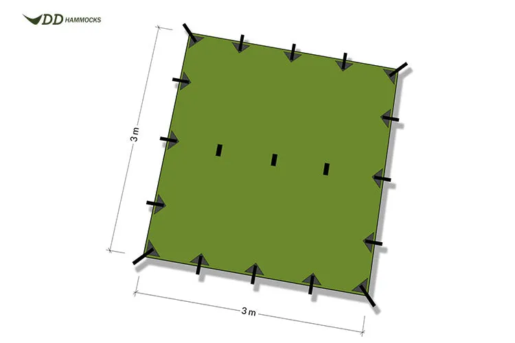 DD Tarp 3x3 - UV50 