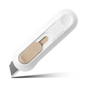 DELI NUSIGN MINI CUTTER 8*2.5CM WHITE NS065