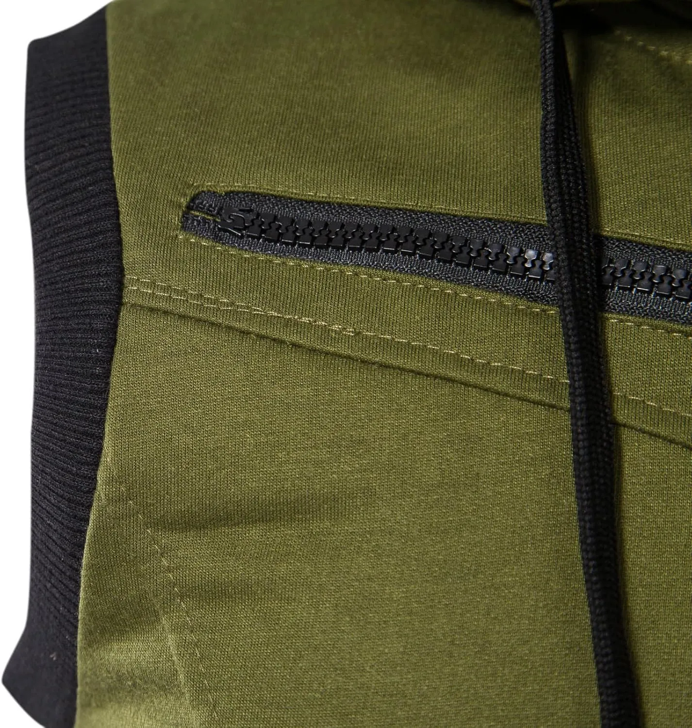 Down Vest Men with Pocket Cardigan Collar High Men's Zip Vest Men's Coats Jackets Fleece Jacket Men Mens Vest Black