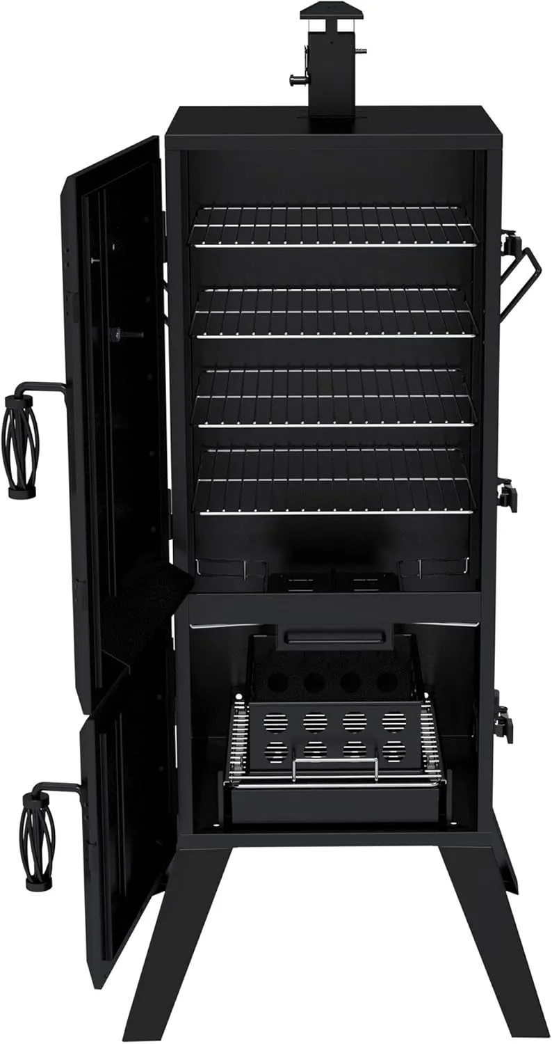 Dyna-Glo DGX780BDC-D 36" Vertical Charcoal Smoker Black