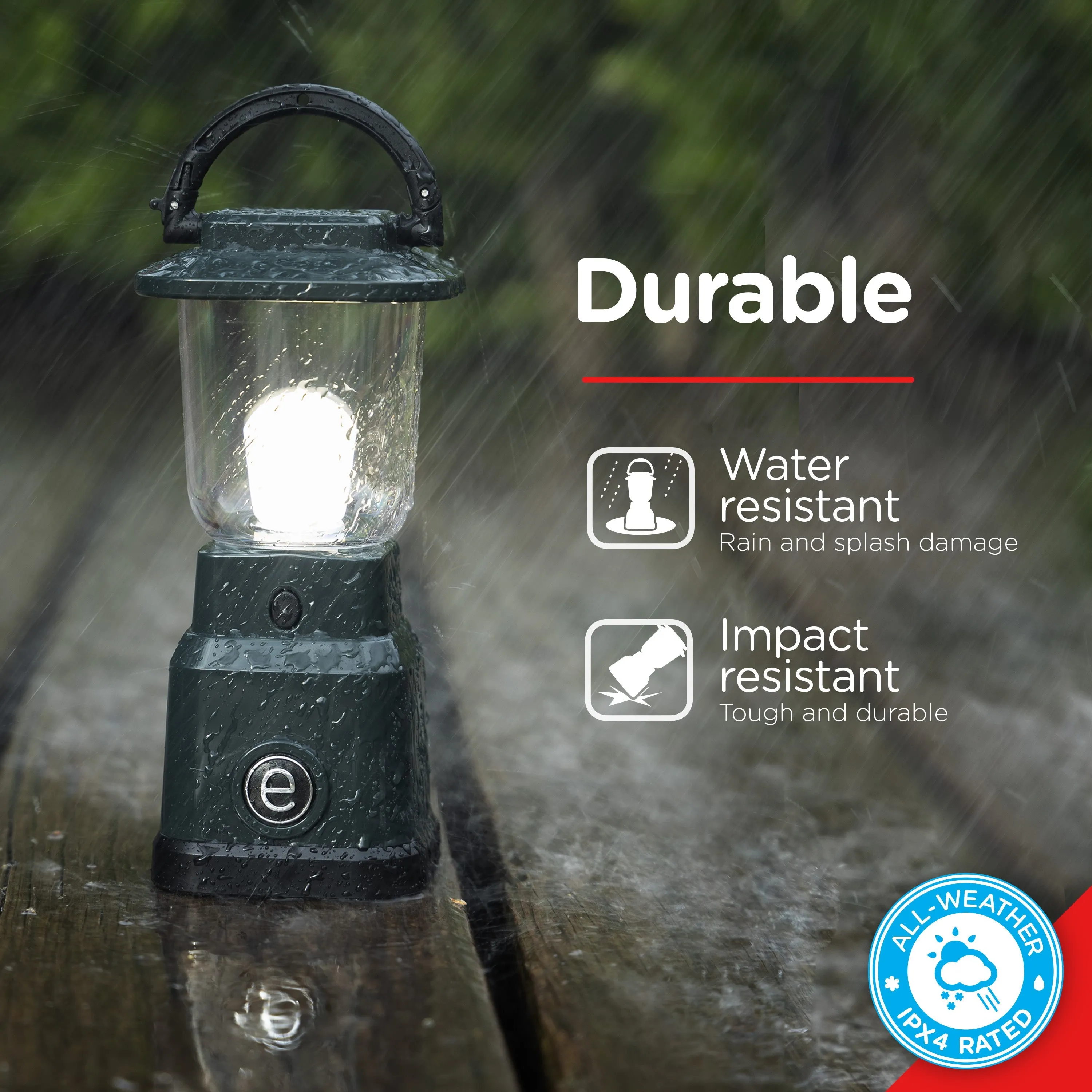 Enbrighten Mini Lantern, Green