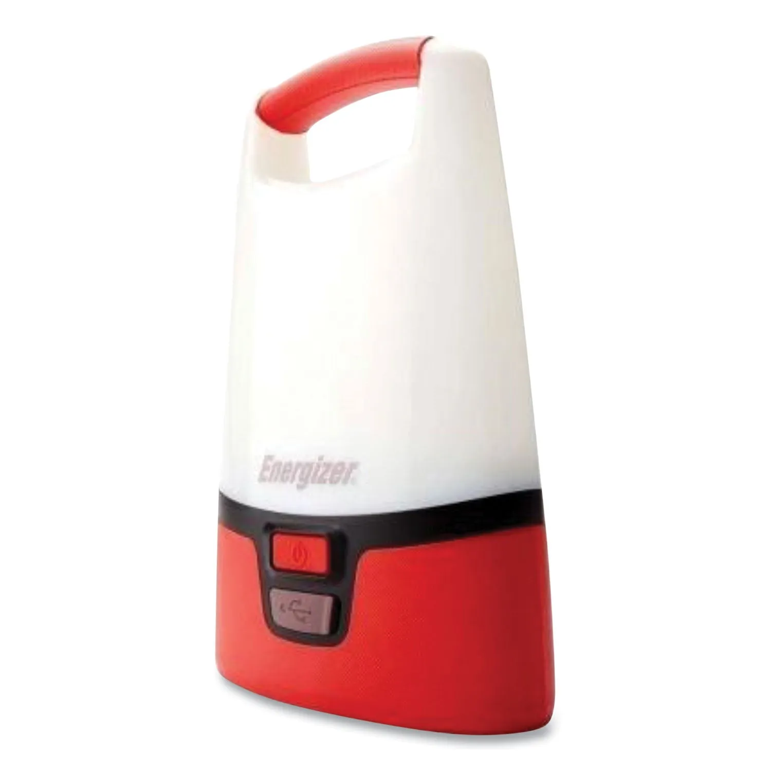 Energizer® Vision LED USB Lantern, 4 D Batteries (Sold Separately), Red/White